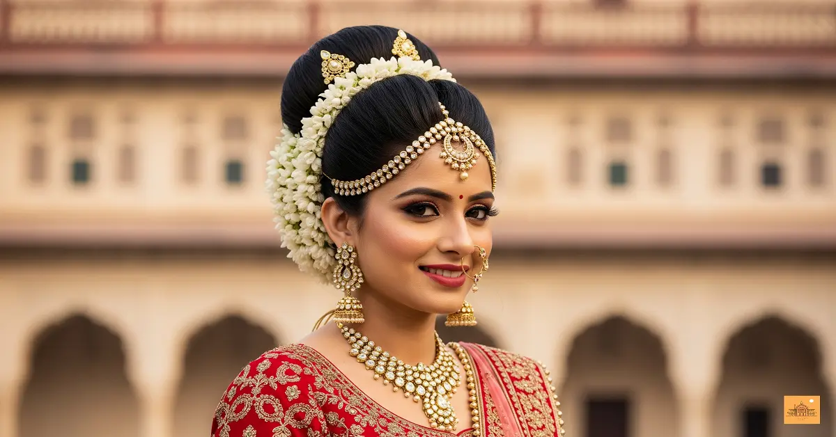 Top 7 Traditional Bridal Hairstyles Perfect for Lucknow Brides