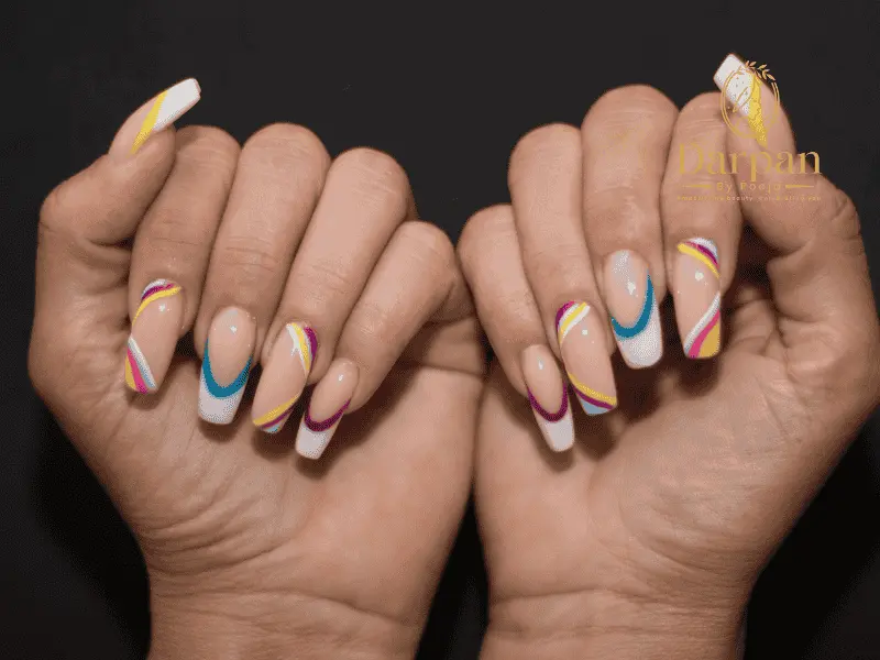 Best Nail Extensions in Lucknow | Darpan by Pooja Makeup Studio & Unisex Salon, Gomti Nagar
