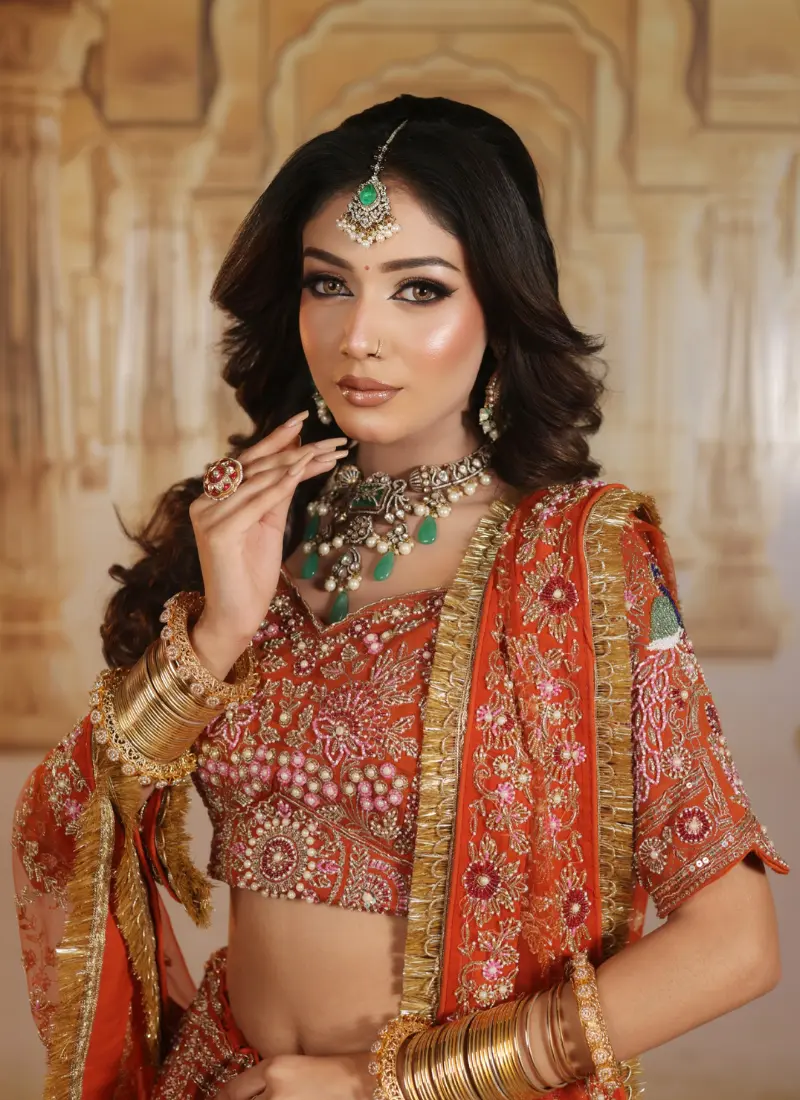 Best Karwa Chauth Makeup in Lucknow | Festive Makeup & Hairstyling at Darpan by Pooja