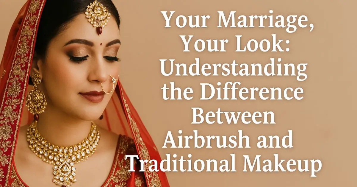 Your Marriage, Your Look: Understanding the Difference Between Airbrush and Traditional Makeup
